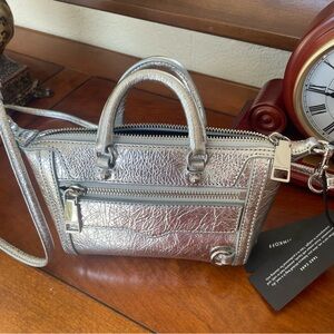 Rebecca Minkoff Micro Mini M.A.B. Silver